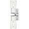 Z-Lite Titus 17 1/2" High Chrome 2-Light Wall Sconce
