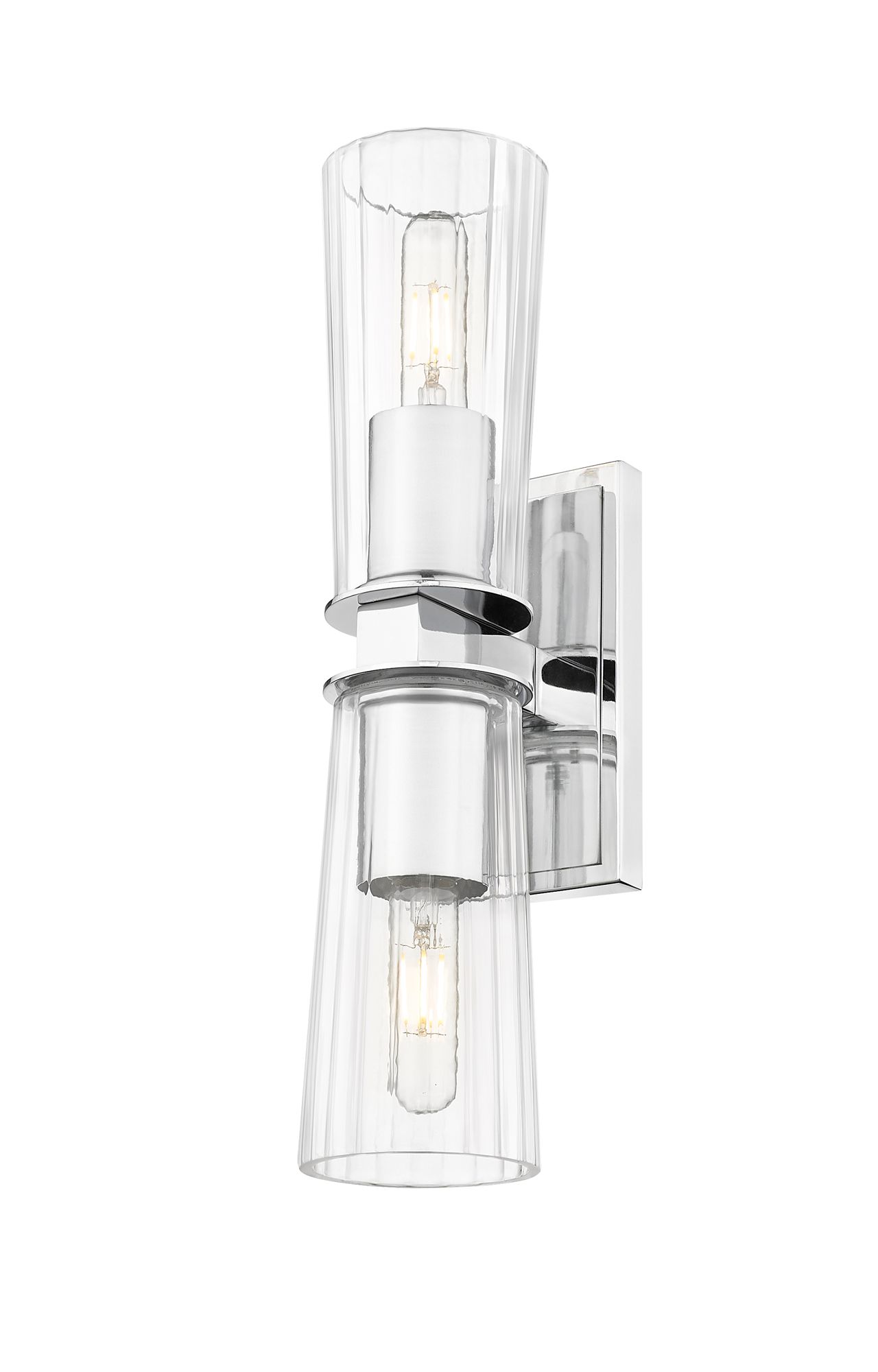 Image 6 Z-Lite Titus 17 1/2" High Chrome 2-Light Wall Sconce more views