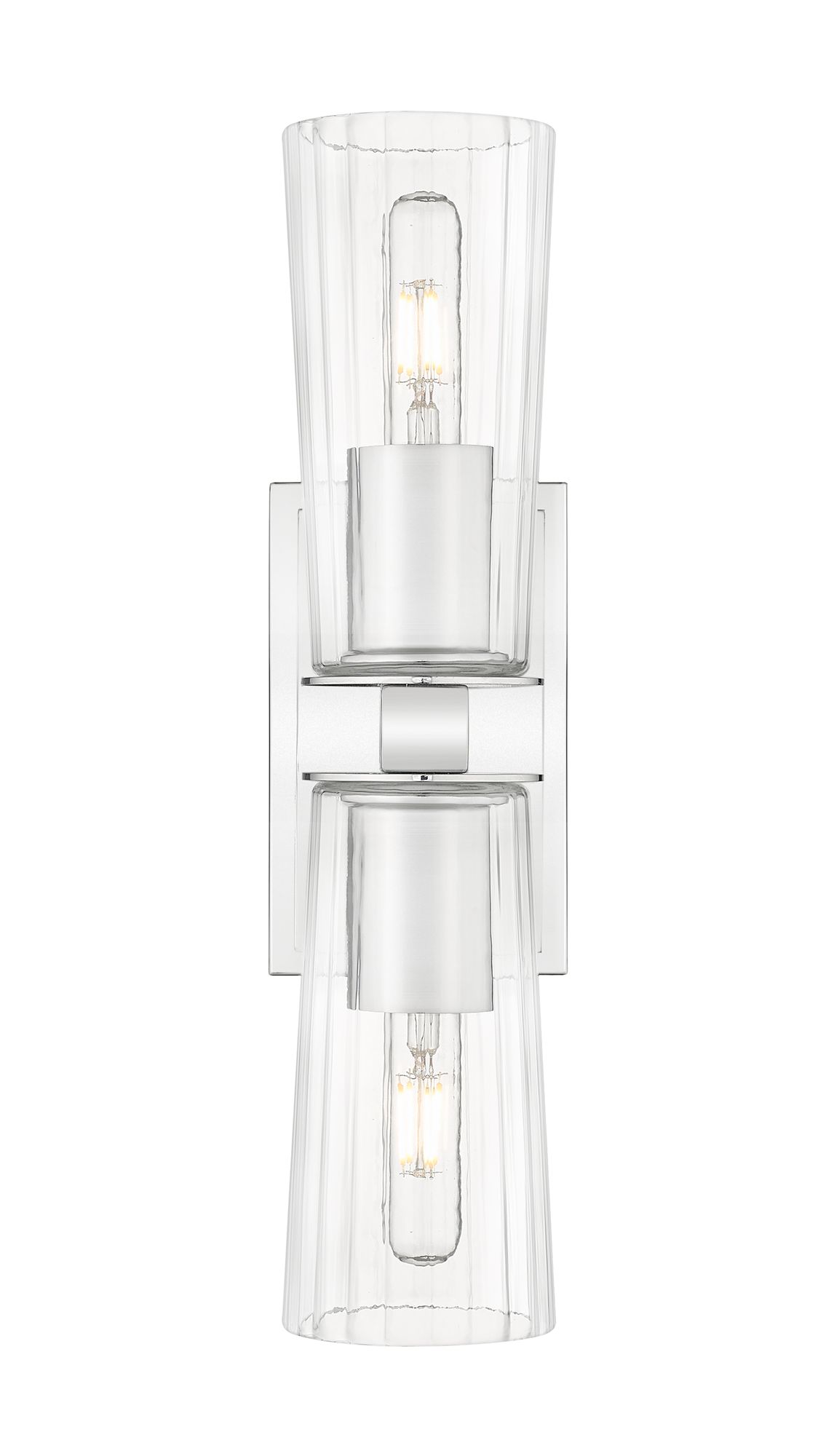 Image 7 Z-Lite Titus 17 1/2" High Chrome 2-Light Wall Sconce more views