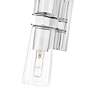 Z-Lite Titus 17 1/2" High Chrome 2-Light Wall Sconce