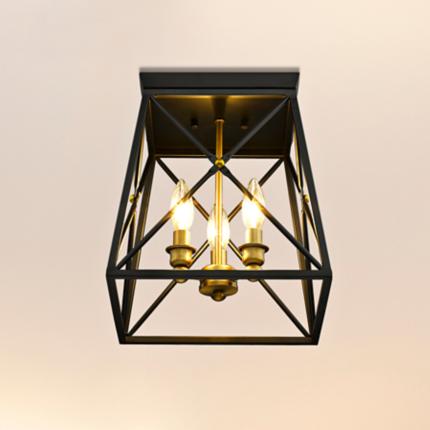 Z-Lite Trestle Black Collection