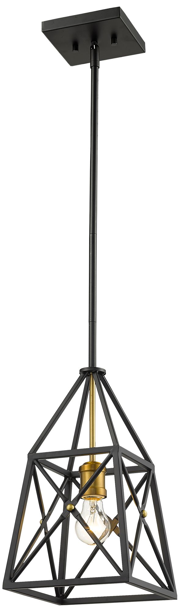 Z-Lite Trestle Black Collection