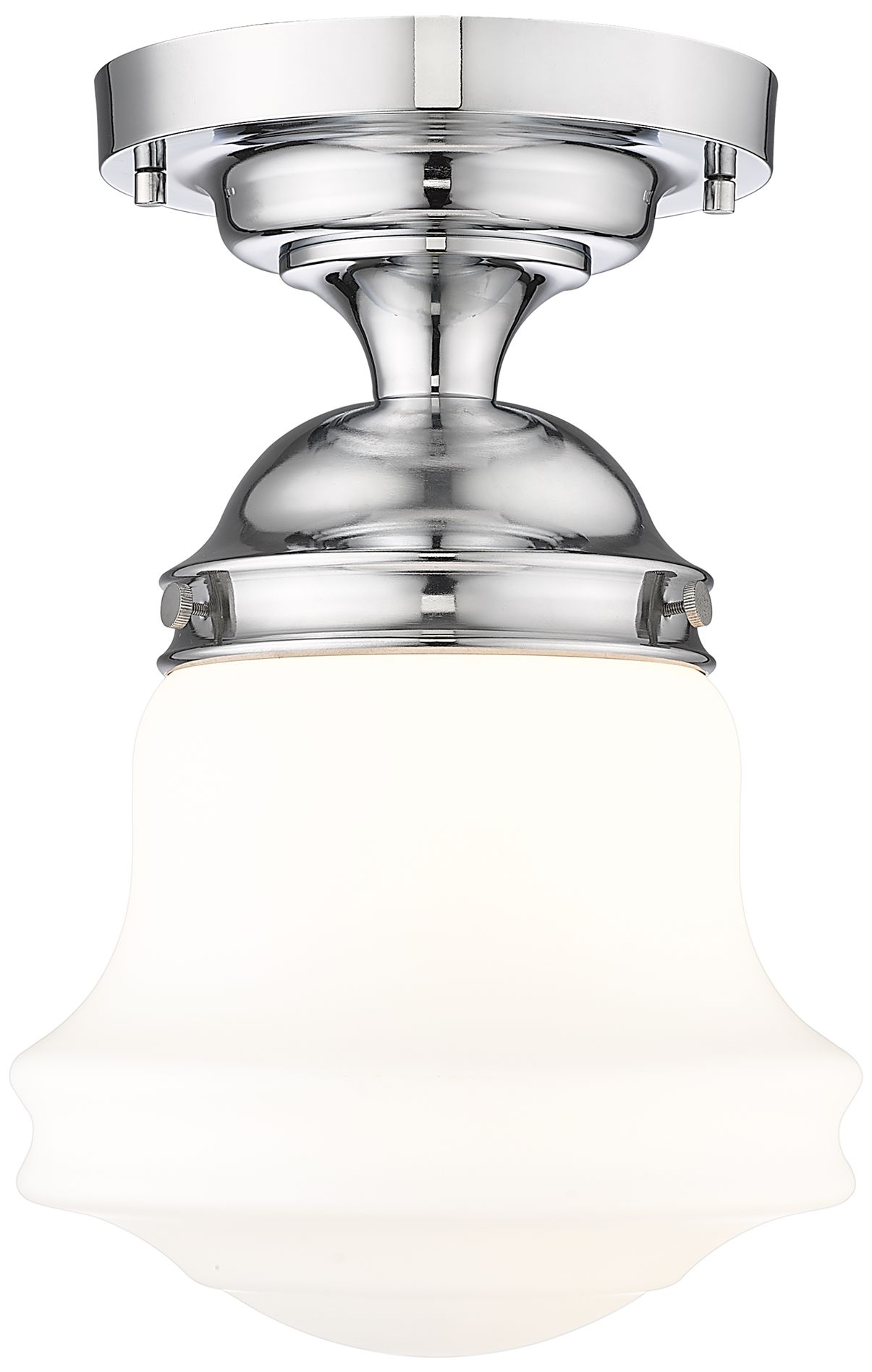 Image 2 Z-Lite Vaughn 10 1/2" Wide Chrome Ceiling Light