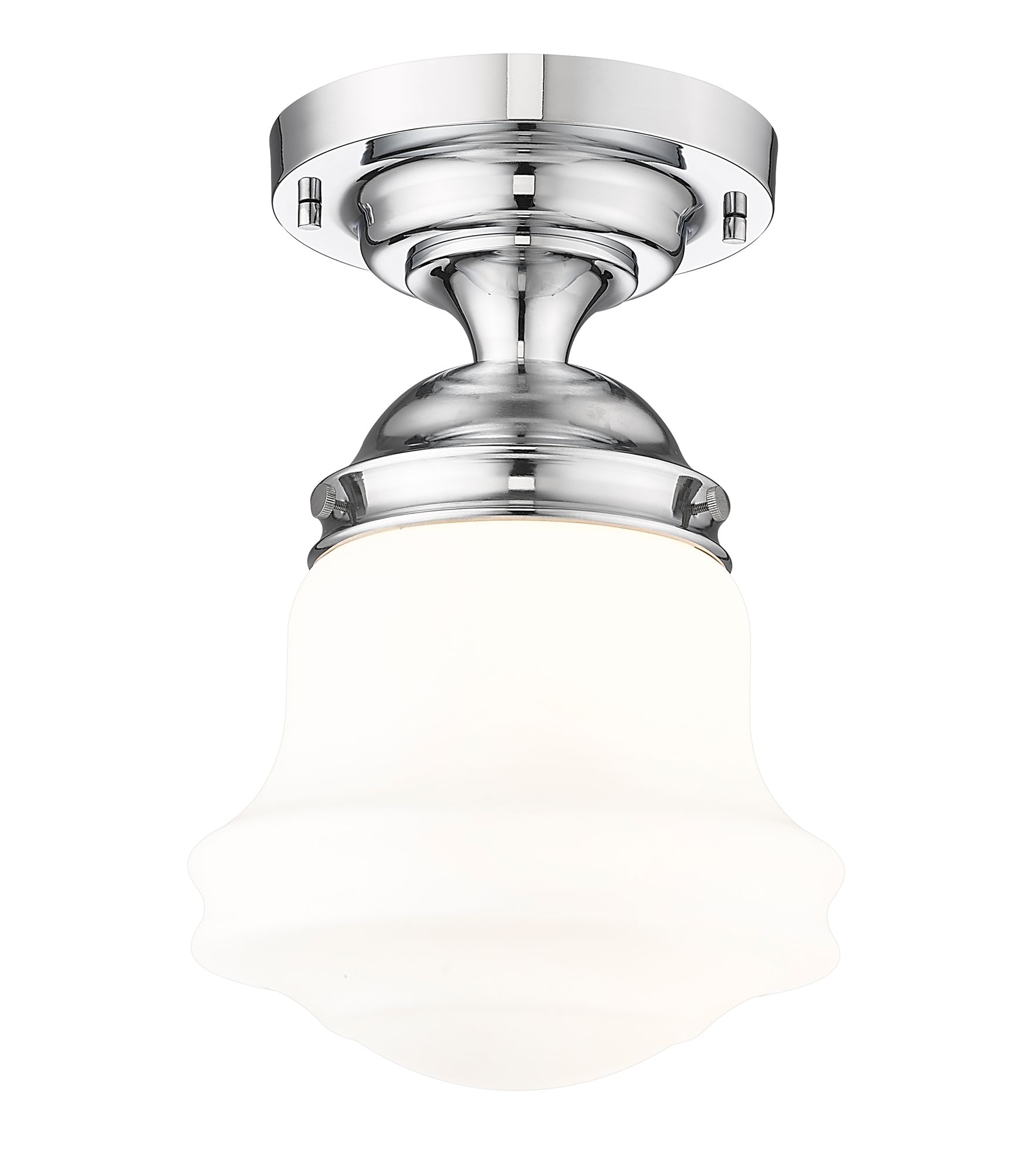 Image 5 Z-Lite Vaughn 10 1/2" Wide Chrome Ceiling Light more views
