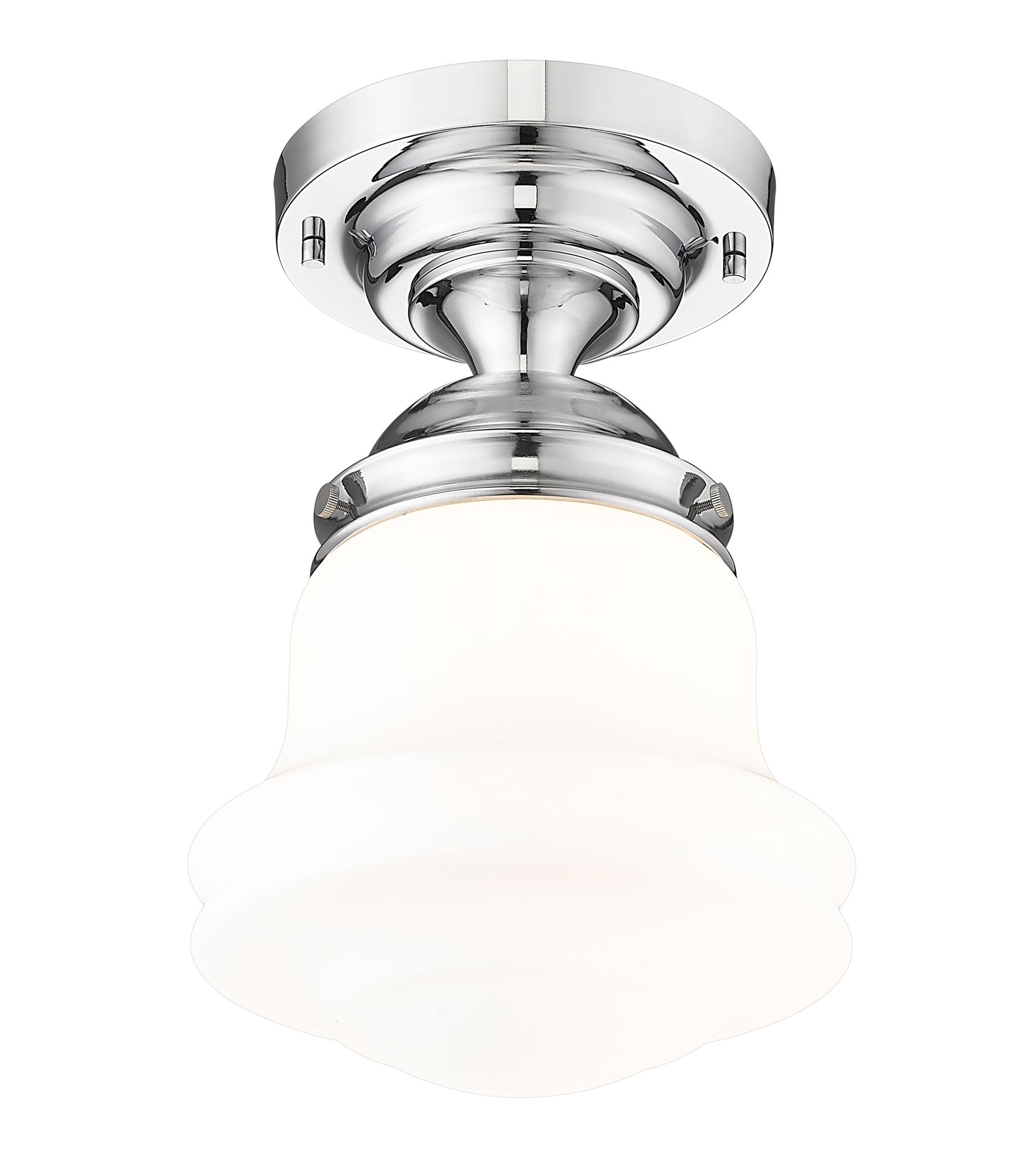 Image 6 Z-Lite Vaughn 10 1/2" Wide Chrome Ceiling Light more views