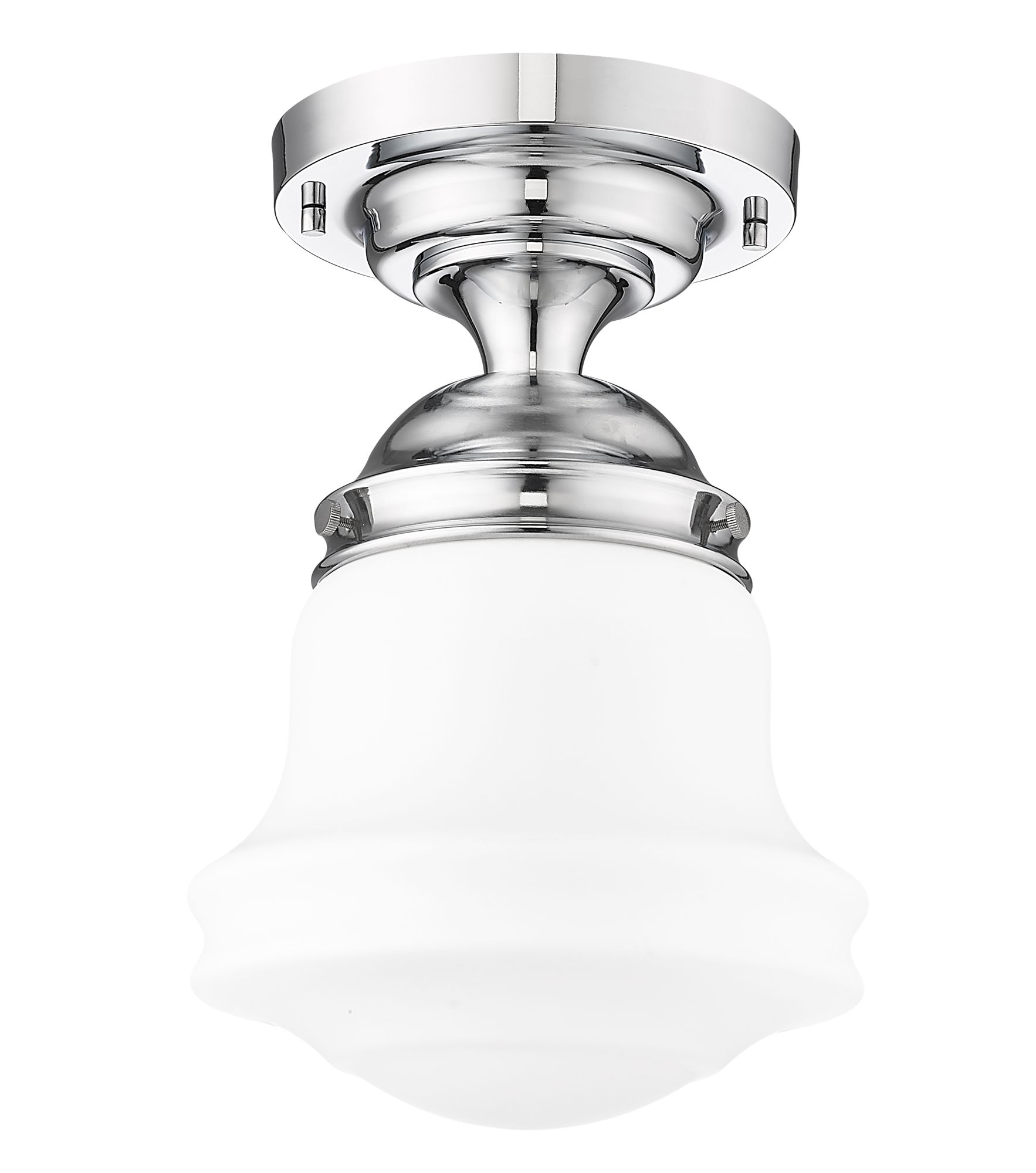 Z-Lite Vaughn 10 1/2" Wide Chrome Ceiling Light