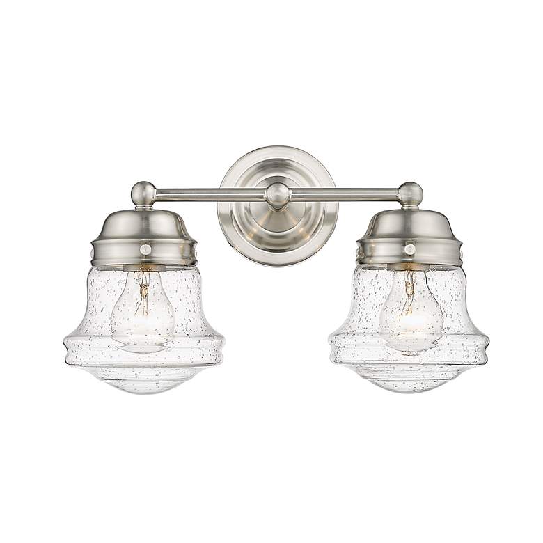Image 5 Z-Lite Vaughn 2 Light Vanity in Brushed Nickel more views