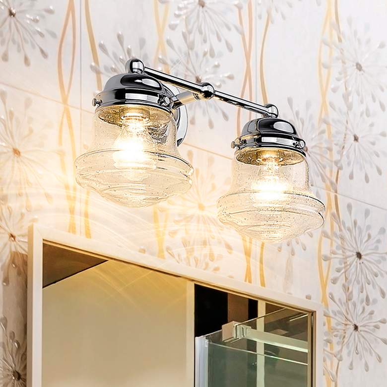 Image 1 Z-Lite Vaughn 2 Light Vanity in Chrome