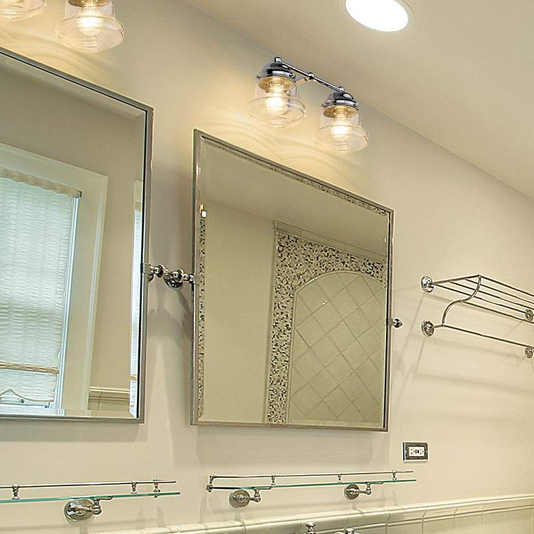 Image 3 Z-Lite Vaughn 2 Light Vanity in Chrome more views