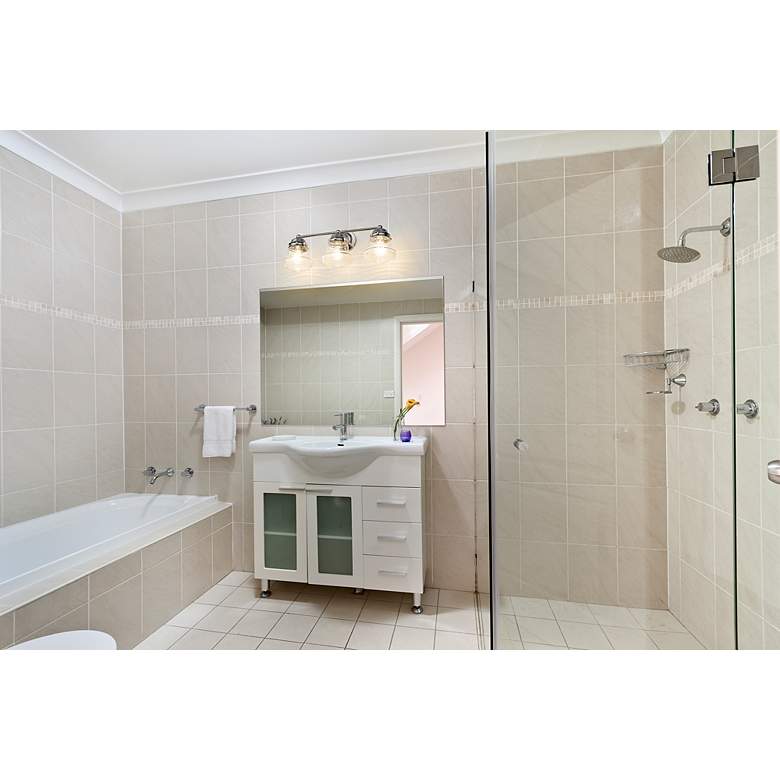 Image 4 Z-Lite Vaughn 3 Light Vanity in Brushed Nickel more views