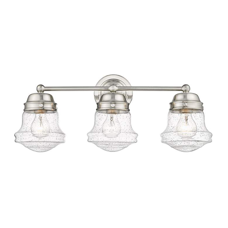 Image 7 Z-Lite Vaughn 3 Light Vanity in Brushed Nickel more views