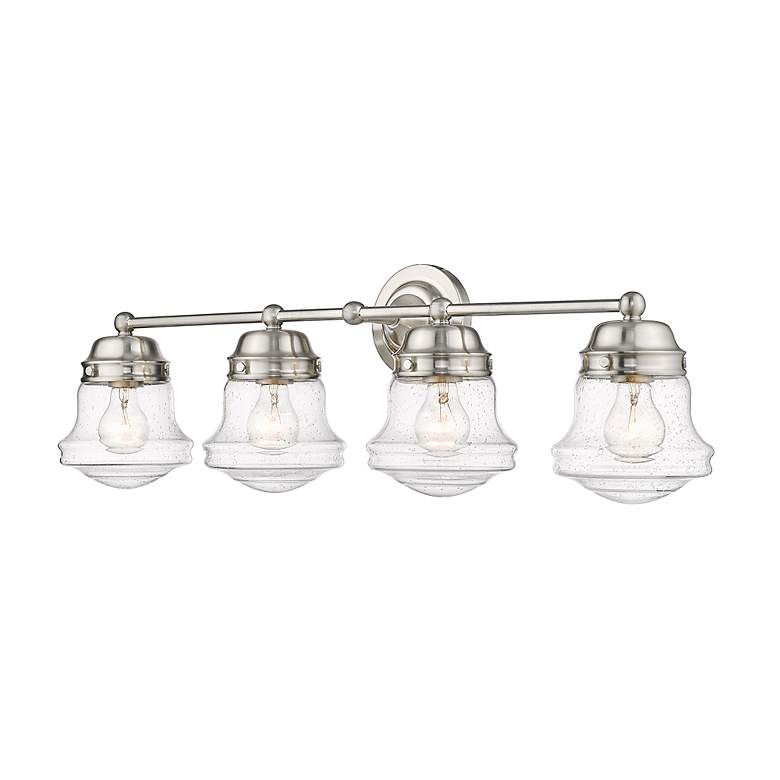 Image 6 Z-Lite Vaughn 4 Light Vanity in Brushed Nickel more views