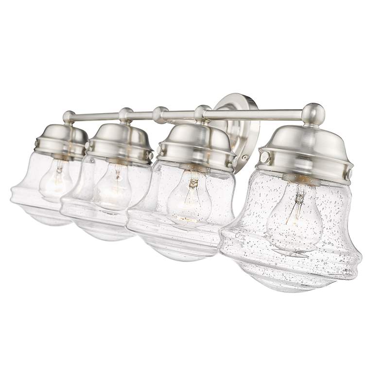 Image 7 Z-Lite Vaughn 4 Light Vanity in Brushed Nickel more views