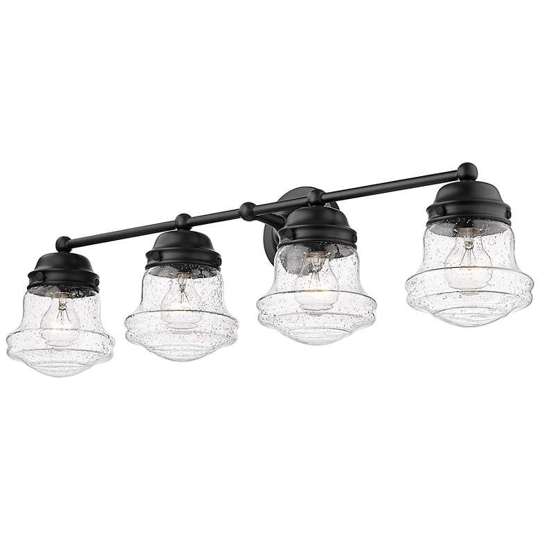 Image 3 Z-Lite Vaughn 4 Light Vanity in Matte Black