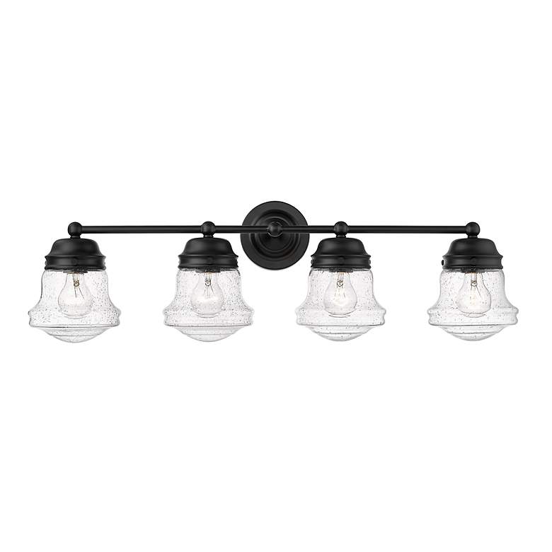 Image 6 Z-Lite Vaughn 4 Light Vanity in Matte Black more views