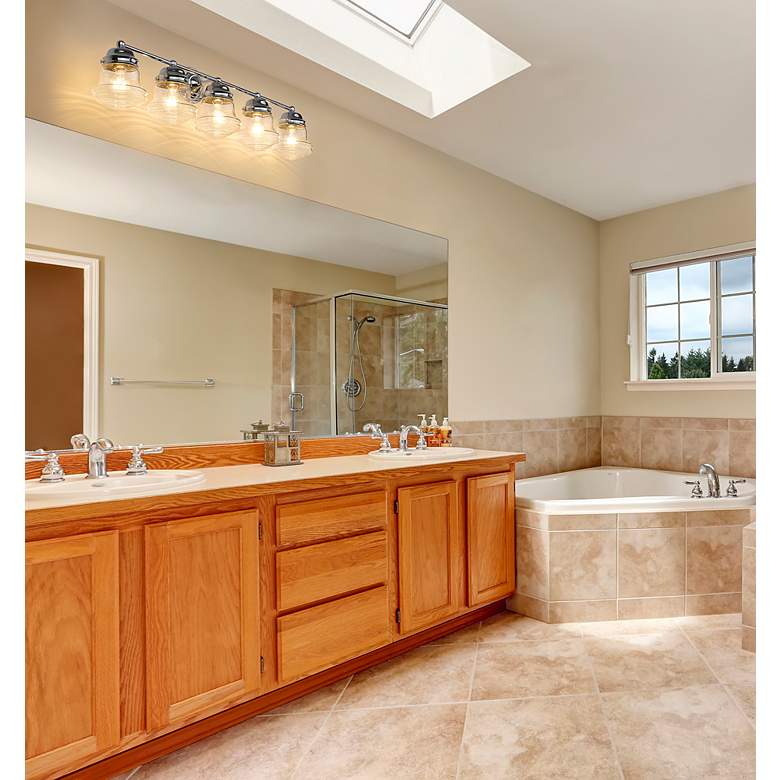 Image 3 Z-Lite Vaughn 5 Light Vanity in Chrome more views