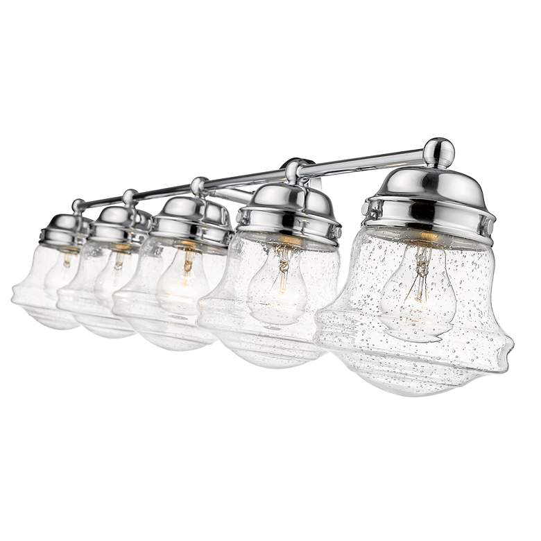 Image 6 Z-Lite Vaughn 5 Light Vanity in Chrome more views