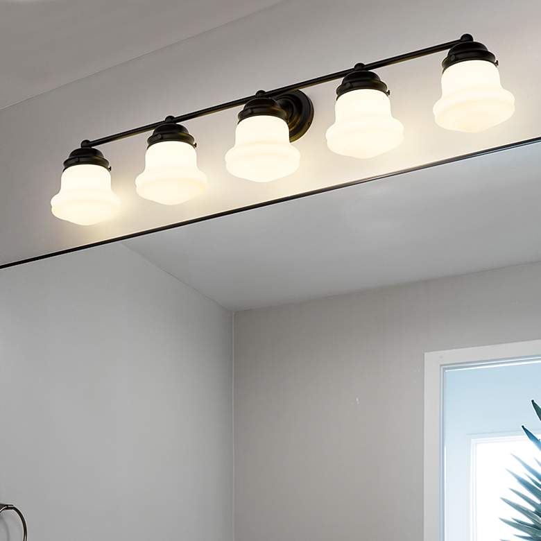 Image 1 Z-Lite Vaughn 5 Light Vanity in Matte Black