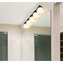 3_Z-Lite Vaughn 5 Light Vanity in Matte Black more views
