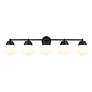 5_Z-Lite Vaughn 5 Light Vanity in Matte Black more views