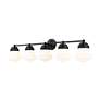 6_Z-Lite Vaughn 5 Light Vanity in Matte Black more views