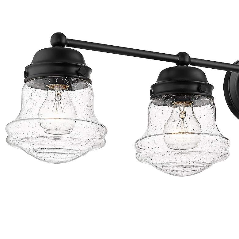 Image 4 Z-Lite Vaughn 5 Light Vanity in Matte Black more views