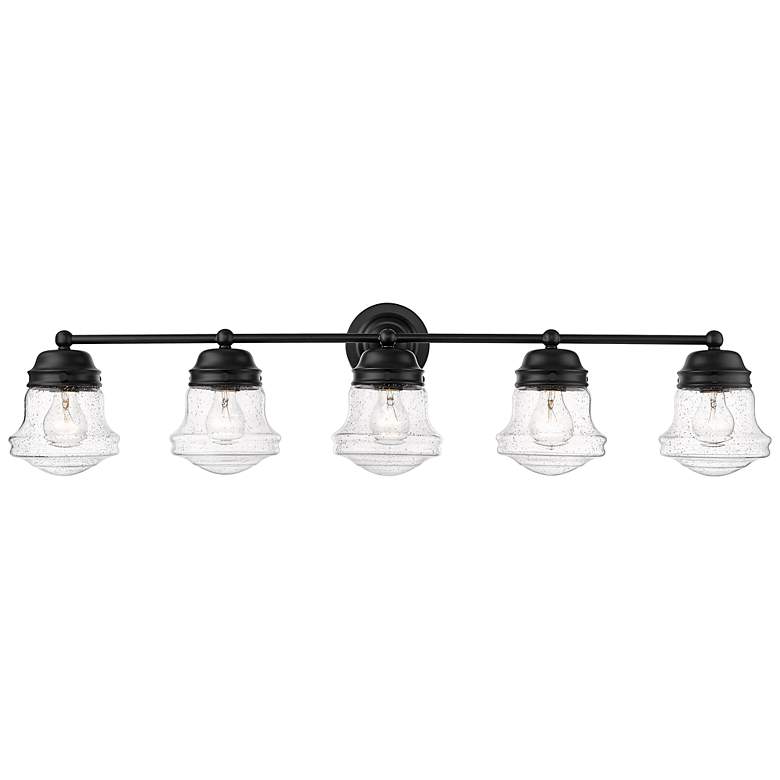 Image 5 Z-Lite Vaughn 5 Light Vanity in Matte Black more views