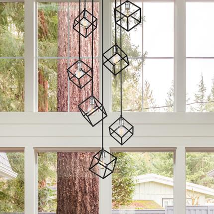 Z-Lite Vertical Black Collection