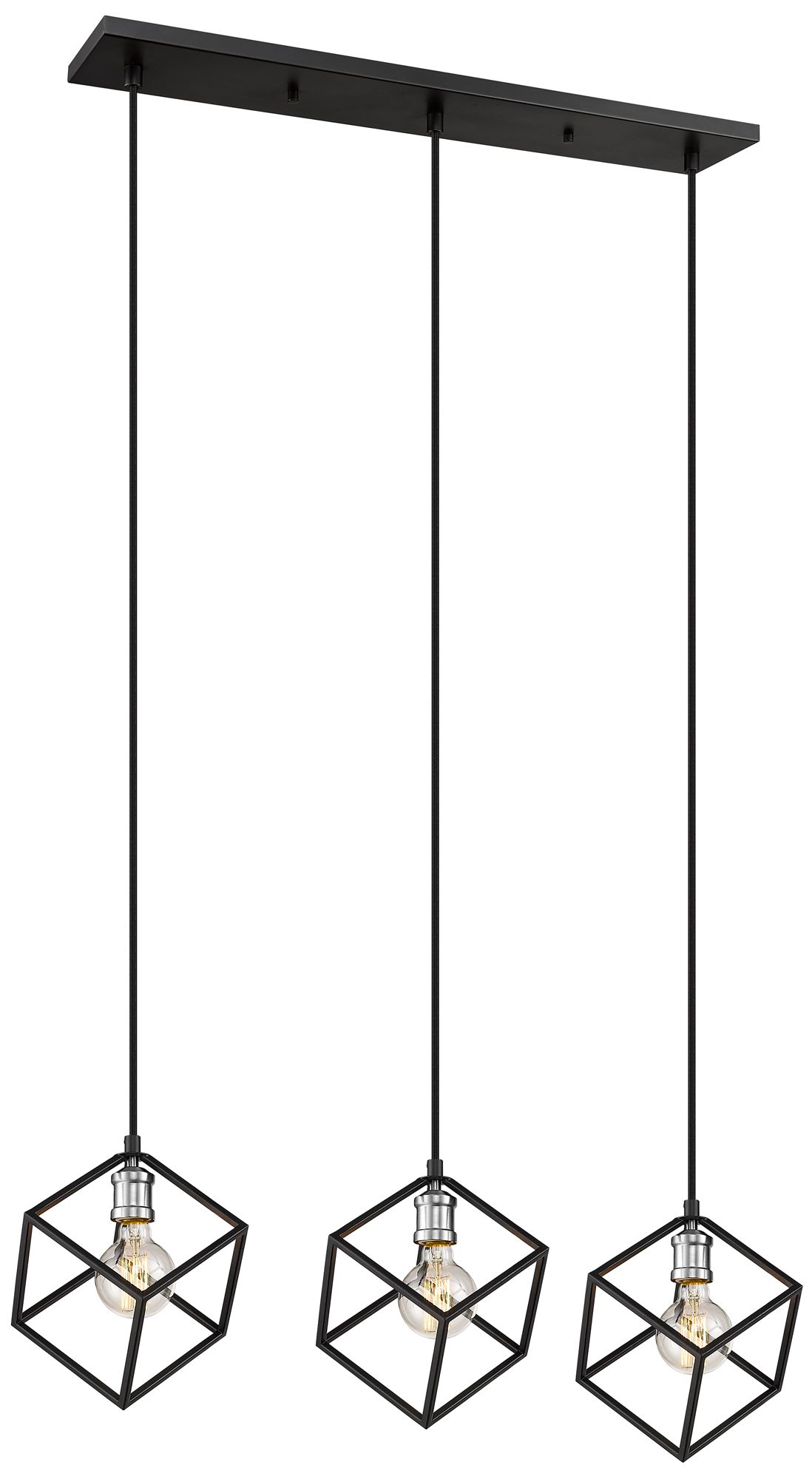 Z-Lite Vertical Black Collection