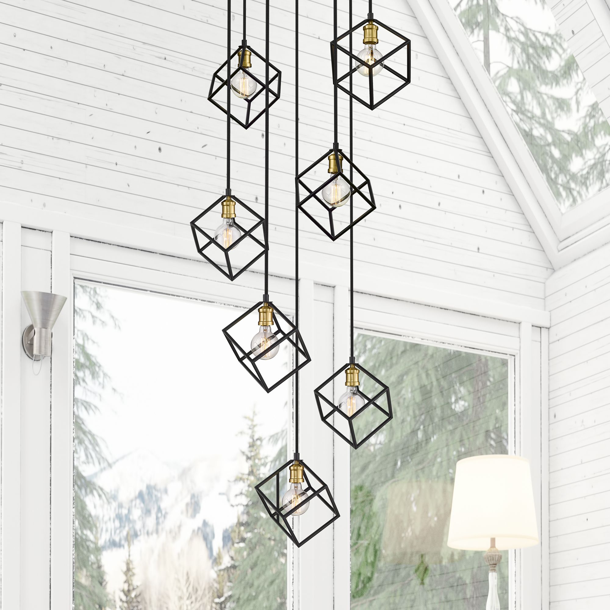 Z-Lite Vertical Bronze Collection