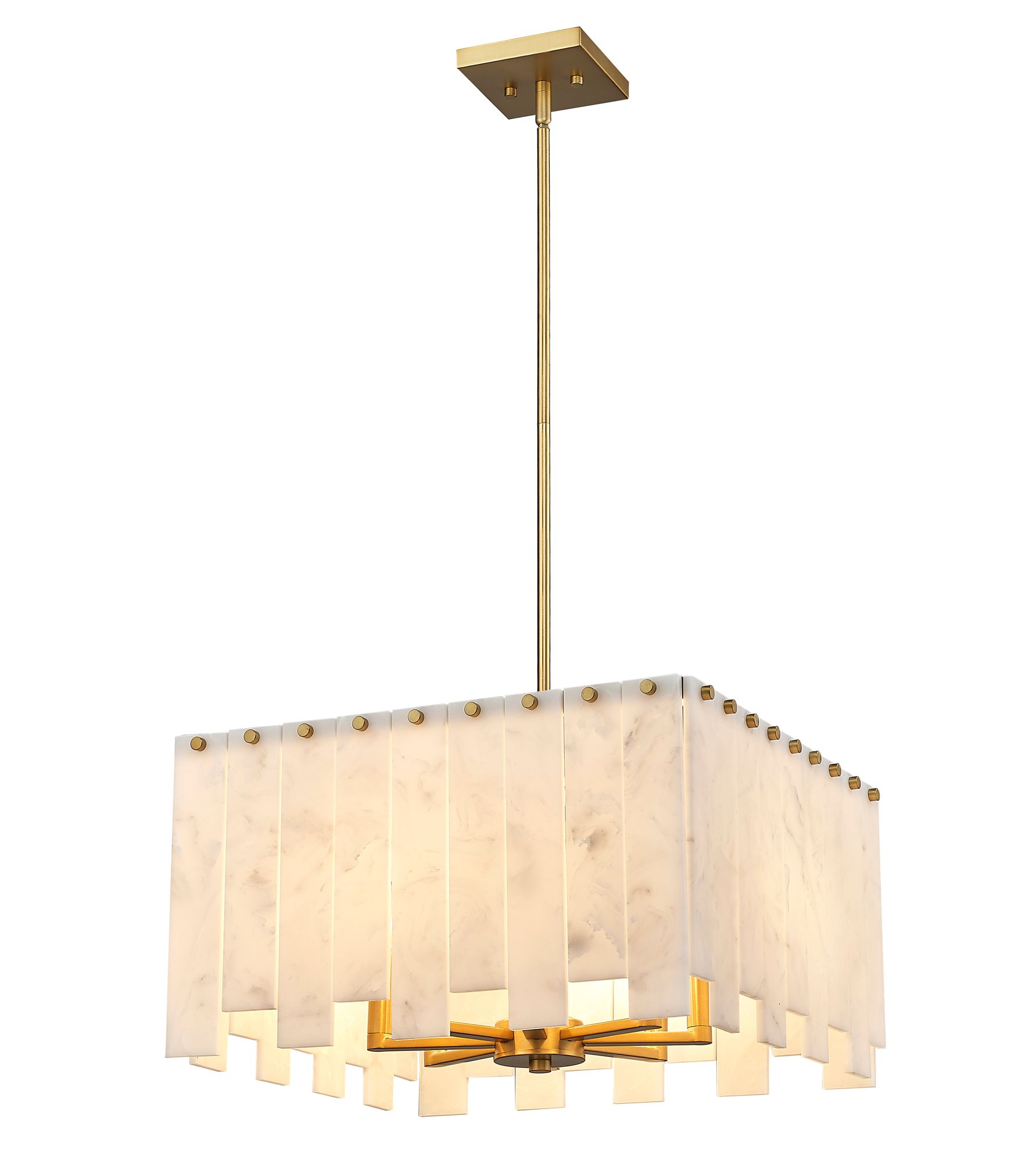 Image 5 Z-Lite Viviana 19 3/4" Wide Rubbed Brass Pendant Light more views