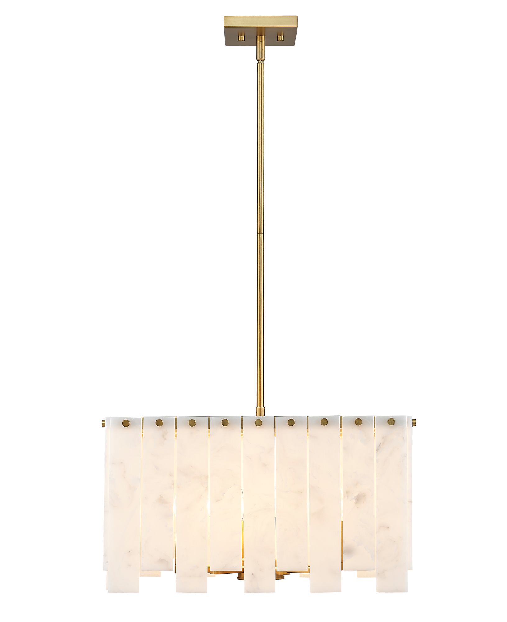 Image 6 Z-Lite Viviana 19 3/4" Wide Rubbed Brass Pendant Light more views