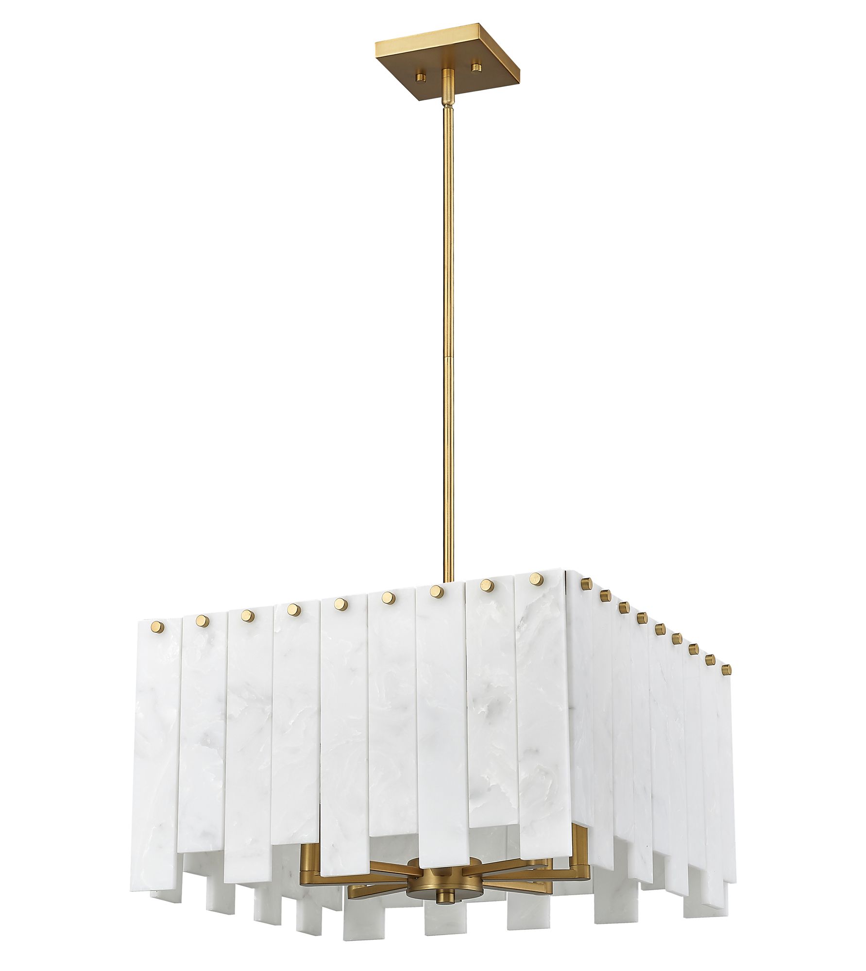 Z-Lite Viviana 19 3/4" Wide Rubbed Brass Pendant Light