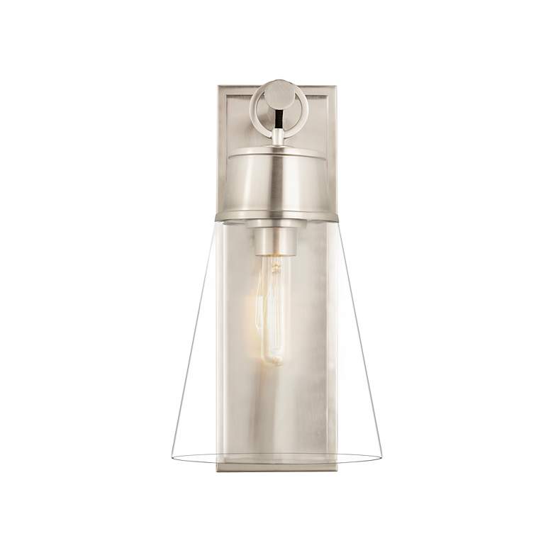 Image 5 Z-Lite Wentworth 1 Light Wall Sconce in Brushed Nickel more views