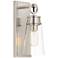 Z-Lite Wentworth 1 Light Wall Sconce in Brushed Nickel