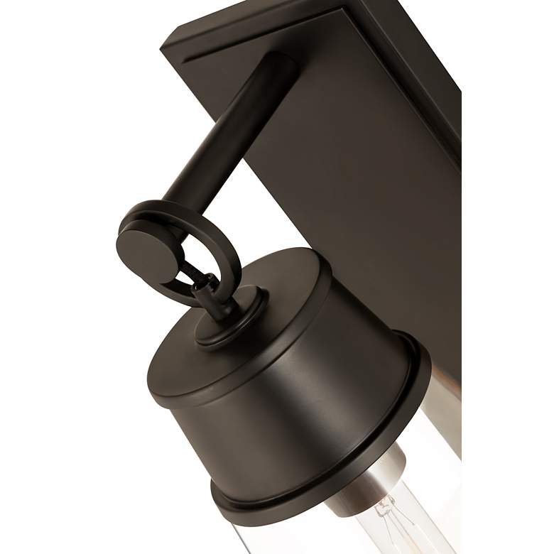 Image 6 Z-Lite Wentworth 1 Light Wall Sconce in Matte Black more views