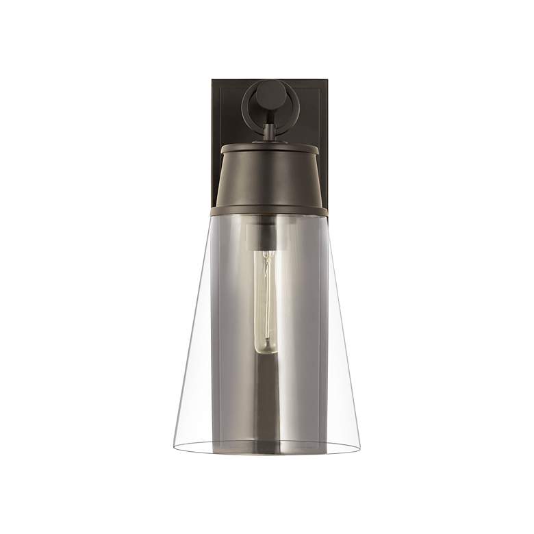 Image 7 Z-Lite Wentworth 1 Light Wall Sconce in Matte Black more views