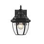 4_Z-Lite Westover 10 1/2" High Traditional Black Outdoor Wall Light more views