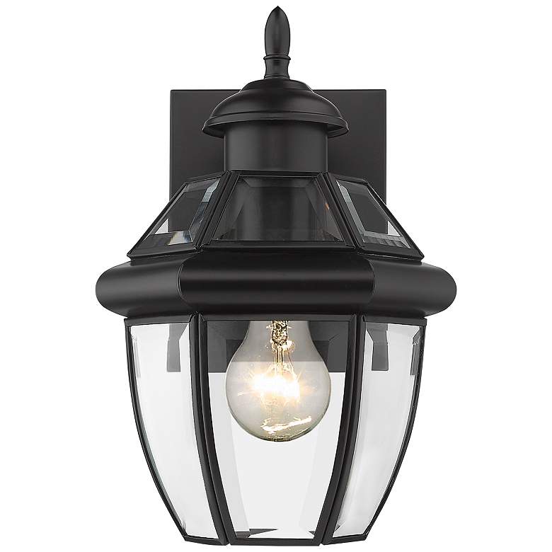 Image 6 Z-Lite Westover 10 1/2" High Traditional Black Outdoor Wall Light more views