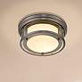 1_Z-Lite Willow 12" Wide Brushed Nickel Ceiling Light