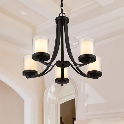 Z-Lite Willow Black Collection