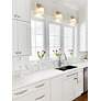 4_Z-Lite Z-Studio 12 3/4" High Ivory and Brushed Nickel Wall Sconce more views