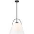 Z-Lite Z-Studio 18" Wide Matte Black Pendant Light