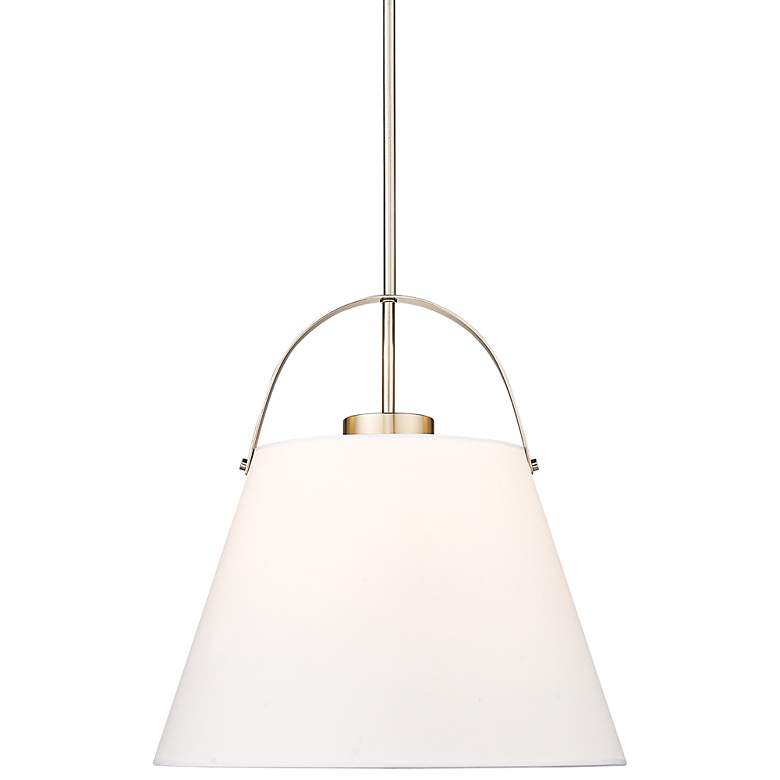 Image 3 Z-Studio 18" Wide Brushed Nickel Pendant Light