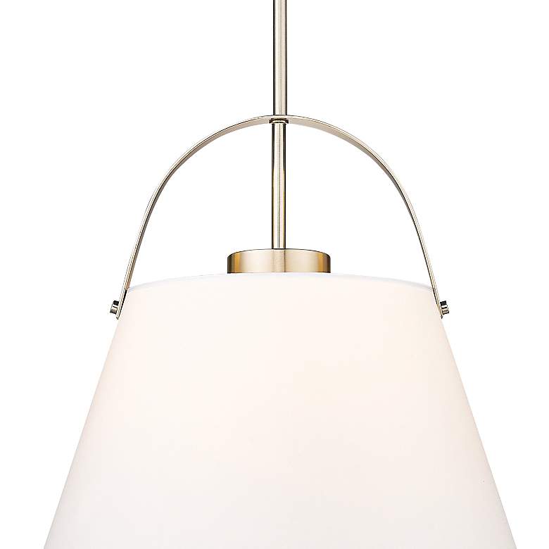 Image 4 Z-Studio 18" Wide Brushed Nickel Pendant Light more views