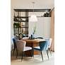 5_Z-Studio 18" Wide Brushed Nickel Pendant Light more views