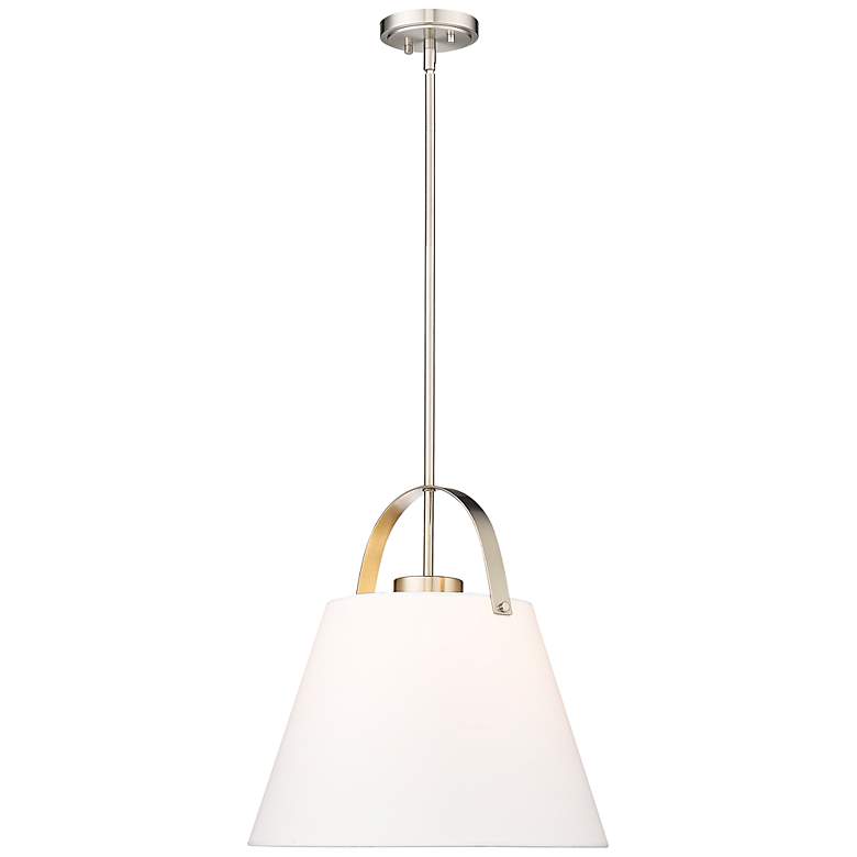 Image 6 Z-Studio 18" Wide Brushed Nickel Pendant Light more views