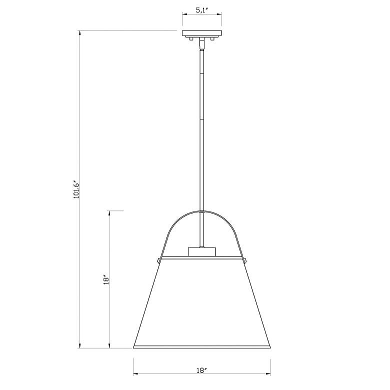 Image 7 Z-Studio 18" Wide Heritage Brass Cone Pendant Light more views