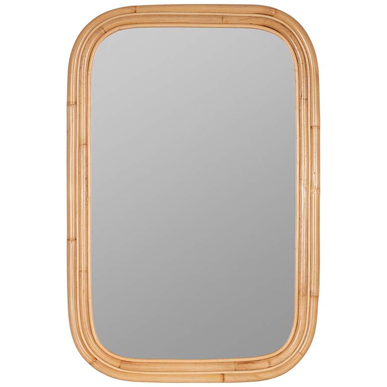 Image 2 Zabel Natural 24 1/2" x 36 1/4" Rectangular Wall Mirror