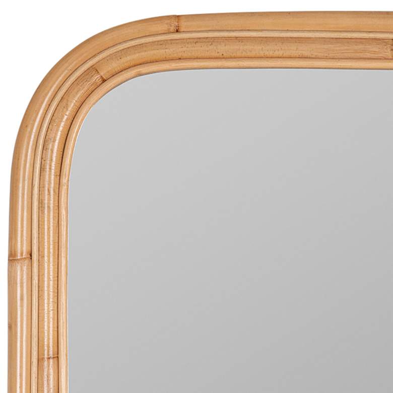 Image 3 Zabel Natural 24 1/2" x 36 1/4" Rectangular Wall Mirror more views